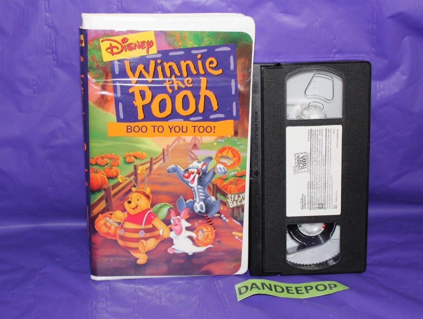 Winnie the Pooh - Boo to You Too (VHS, 1997) - VHS Tapes