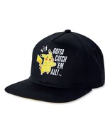 POKEMON PIKACHU NINTENDO Boys/Youth Baseball Cap Snapback Gamer Hat NWT ... - $17.91