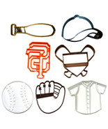 San Francisco SF Giants MLB Baseball Team Set Of 7 Cookie Cutters USA PR... - $20.99