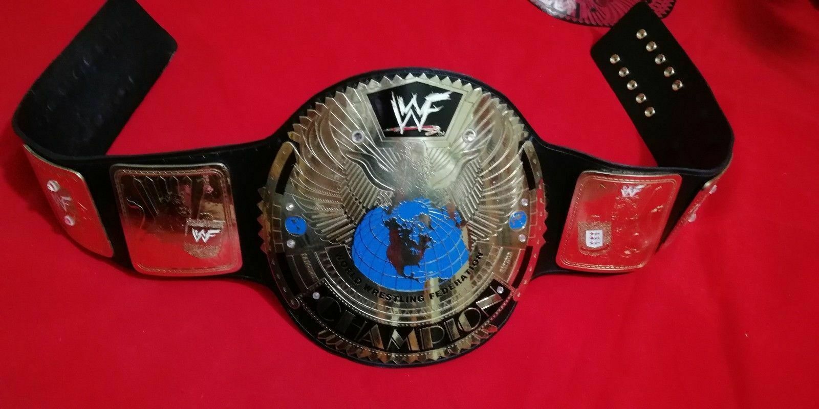 WWF Big Eagle Wrestling Championship Belt Adult Size/ Big Eagle Full ...