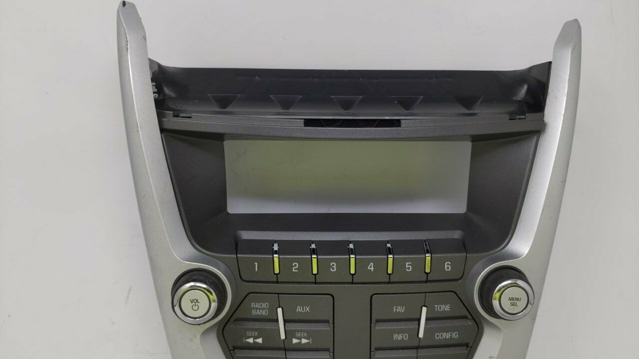2010-2011 Gmc Terrain Radio Control Panel 60633 - Dash Parts