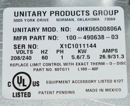 Source 1 S1 4HK06500806 8KW Electric Heater Without Breaker image 3