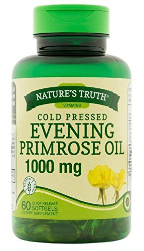 Primary image for Nature's Truth Cold Pressed Evening Primrose Oil 1000 mg Capsules, 60 Count