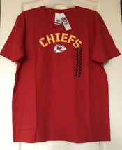NFL Team Apparel KC Kansas City Chiefs Graphic Red Size XL Tee Shirt *NW... - $25.73