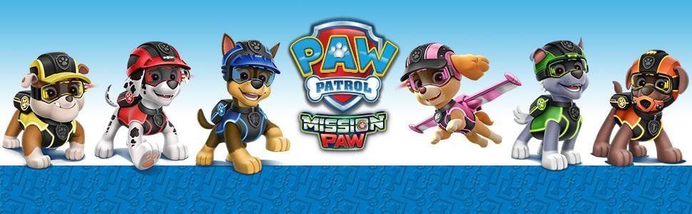 paw patrol mini figures set