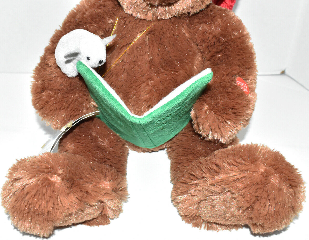 gund storytime bear reading twas night