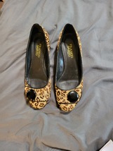Franco Sarto Leopard heels size 6M - $34.65