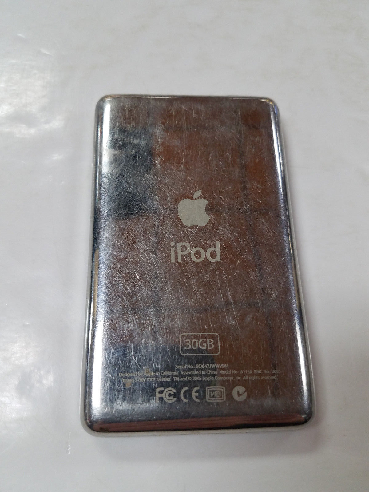 Ipod 30gb Model A1136 User Manual