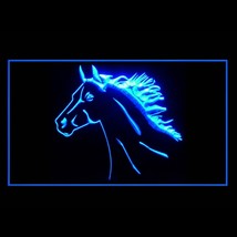 210278B Arabian Spanish Mustang Horse Beautiful Royal Breed Wild LED Light Sign - $21.99