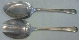 Melody by Wallace Sterling Silver Salad Serving Set 2pc AS 9 1/4" - $259.00