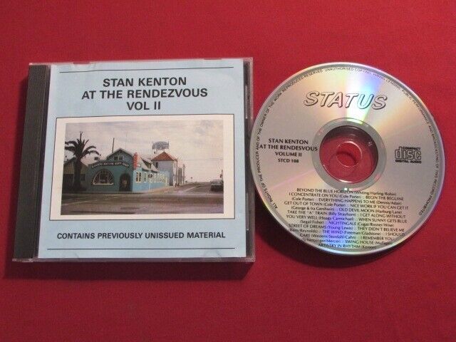 Stan Kenton At The Rendezvous January 10th 12th 1958 Vol Ii 18 Trk Uk