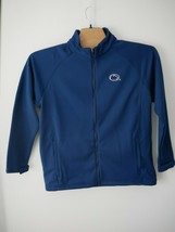 Crable NCAA Penn State Nittany Lions Mens Full Zip Bonded Jacket Navy Sz L NWT - $34.64