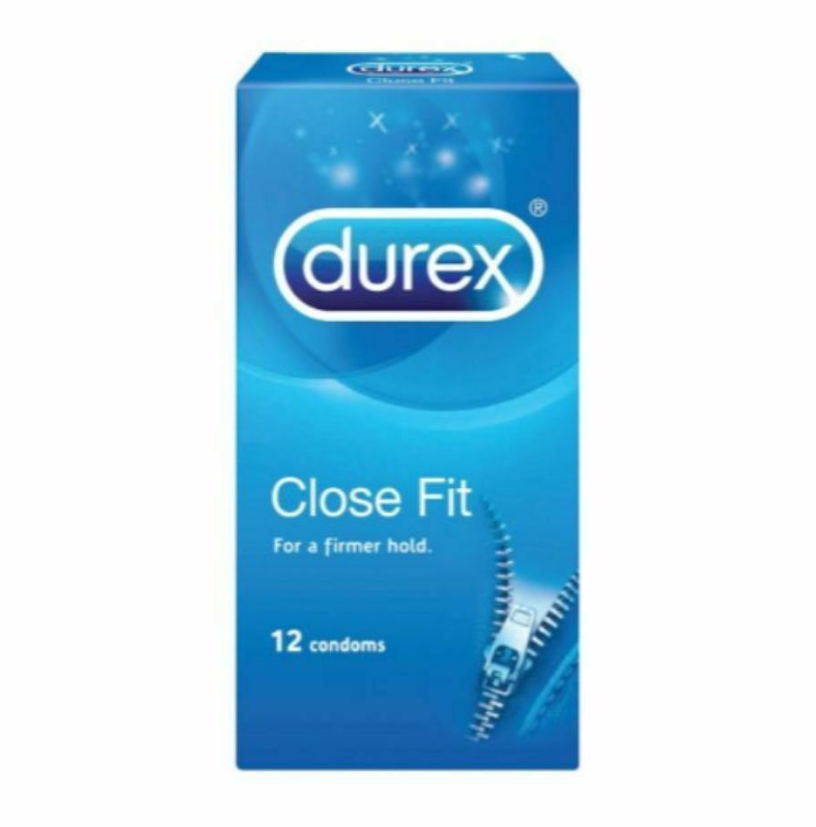 12pcs Durex Close Fit Tight Fitting Condoms For Firmer Hold FAST SHIPPING