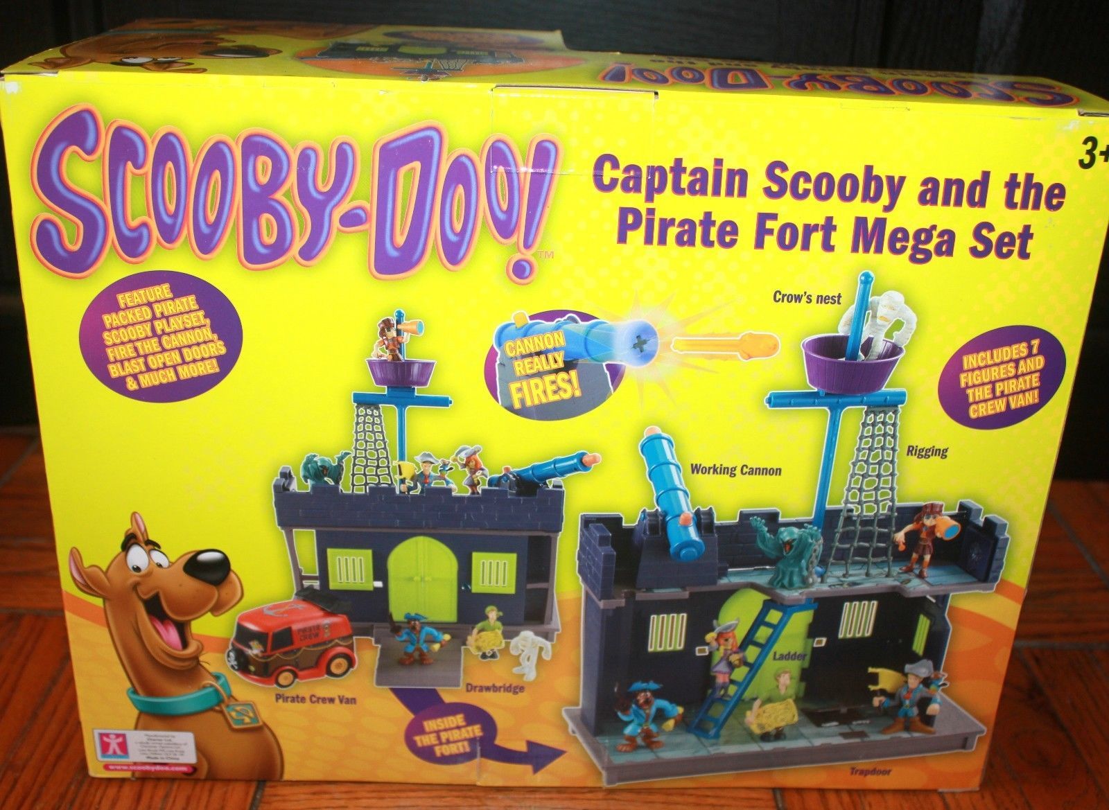 ScoobyDoo Pirate Fort Mega HTF Set w 7Pack Action Figures NEW ScoobyDoo