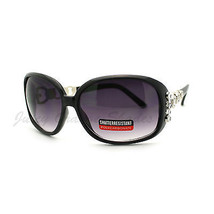 Rhinestones Jewel Sunglasses Womens Oversized Square Shades - $7.95