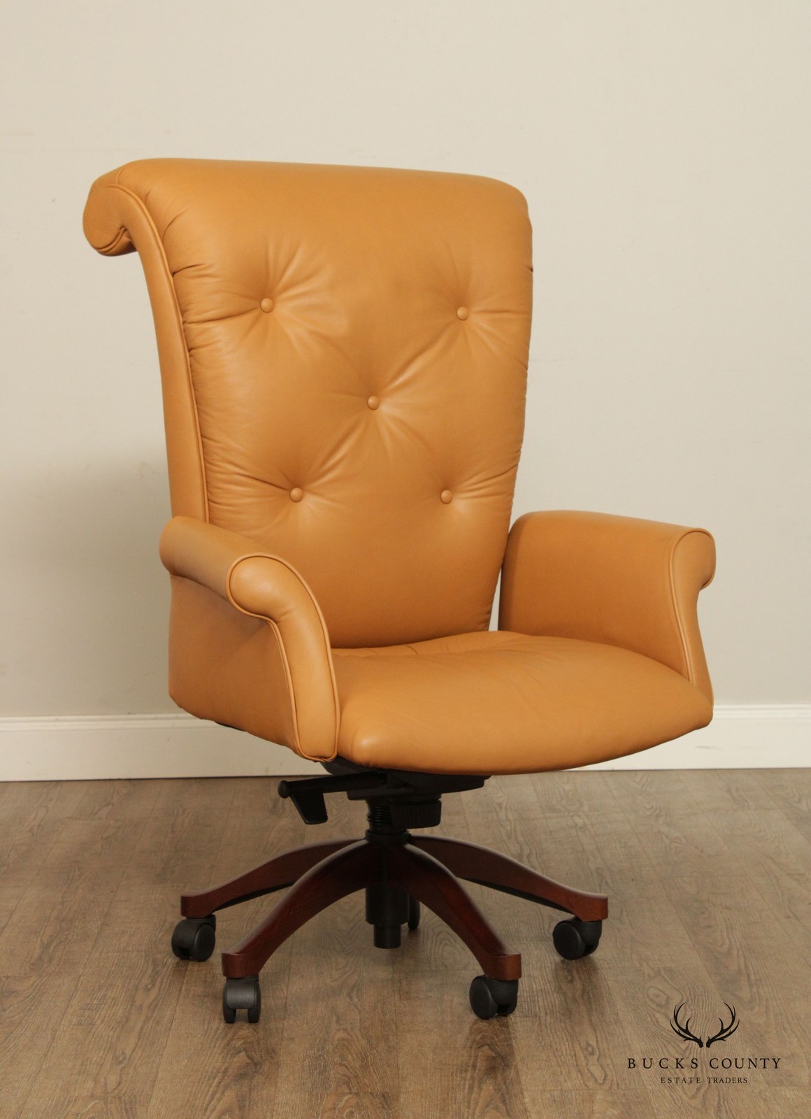 Leathercraft Tufted Leather Executive Office Armchair (M) Chairs