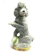  Jim Beam Poodle Gray Penny Regal China Empty Whiskey Bottle Decanter Vi... - $49.45