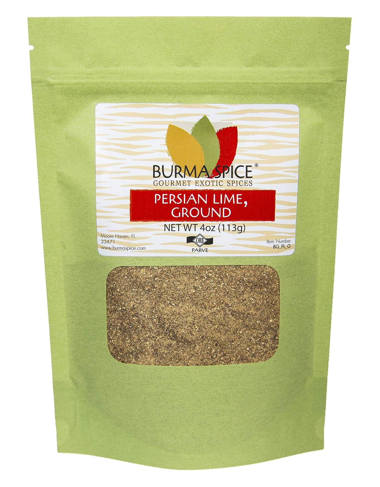 Ground Persian Limes (Limu Omani) Dried Spice Herb Kosher (4oz.) 4oz ...