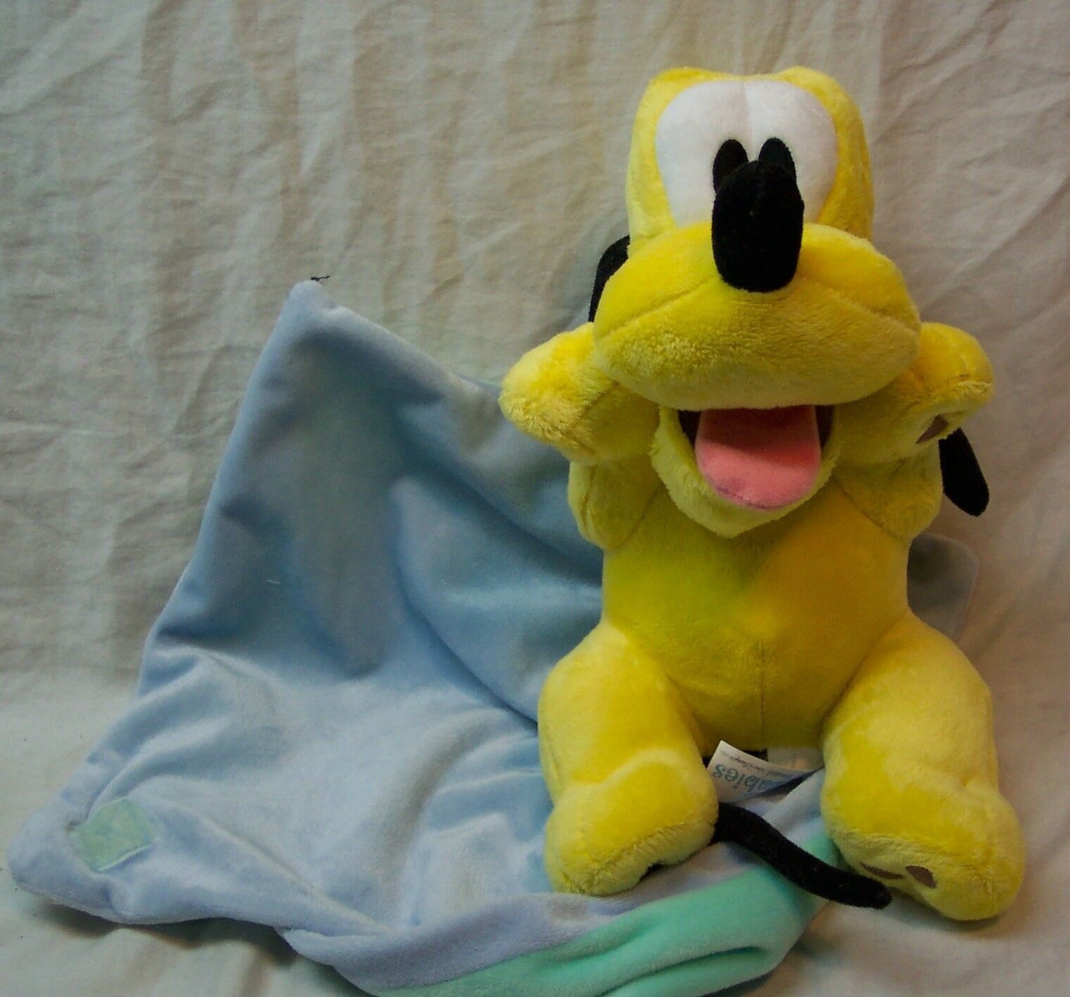 Walt Disney Babies CUTE SOFT BABY PLUTO DOG 10 Plush STUFFED ANIMAL Toy