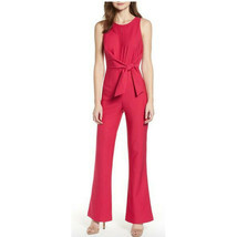 NWT Womens Size Large Nordstrom Socialite Beet Root Tie Front Flare Leg ... - $29.39