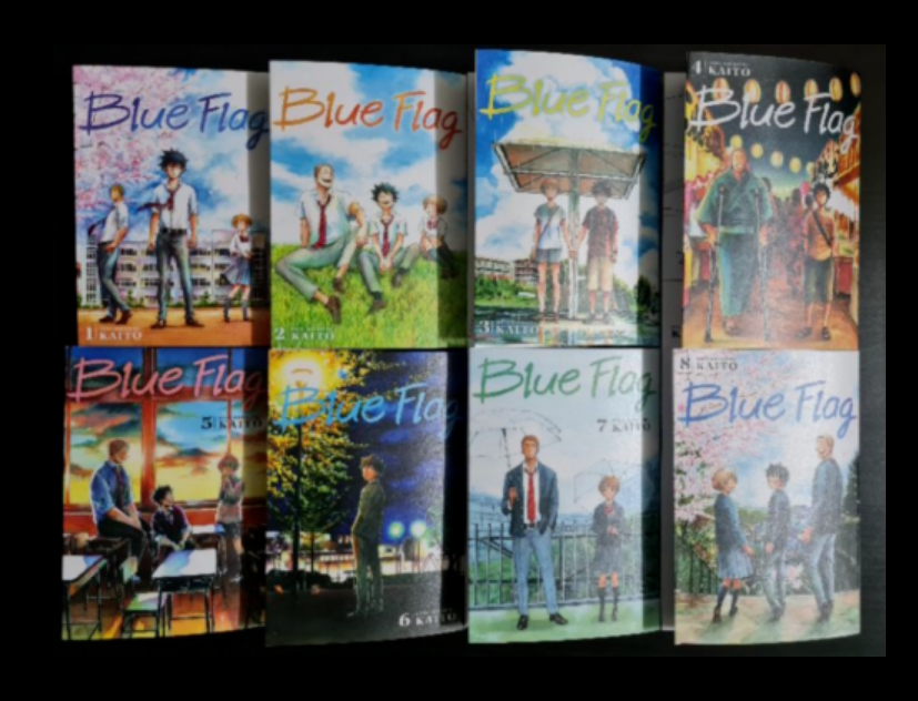Blue Flag KAITO Volumes 1-8 New English Comics Full Set Manga DHL EXPRESS