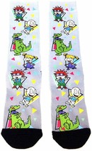 NICKELODEON RUGRATS TOMMY CHUCKIE ANGELICA REPTAR RETRO SUBLIMATED CREW ... - $12.30