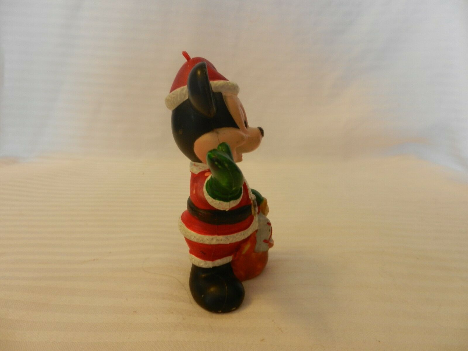 Vintage Disney Mickey Mouse as Santa With Bag of Gifts Christmas ...