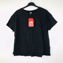 North Face Large Emerine Top Shirt Short Sleeve Black 100% Cotton NWT $4... - $22.99