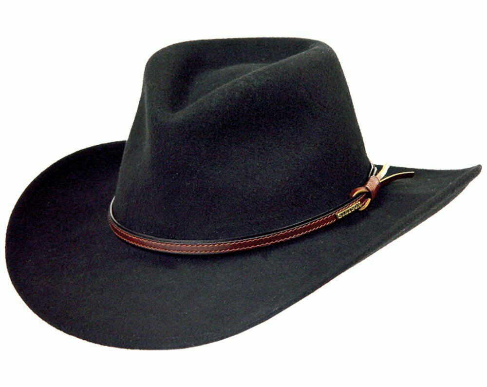 Stetson Men's Bozeman Wool Felt Crushable Cowboy Hat Twboze813007