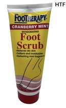 Footherapy Cranberry Mint Foot Scrub Queen Helene 7 oz New - $29.69