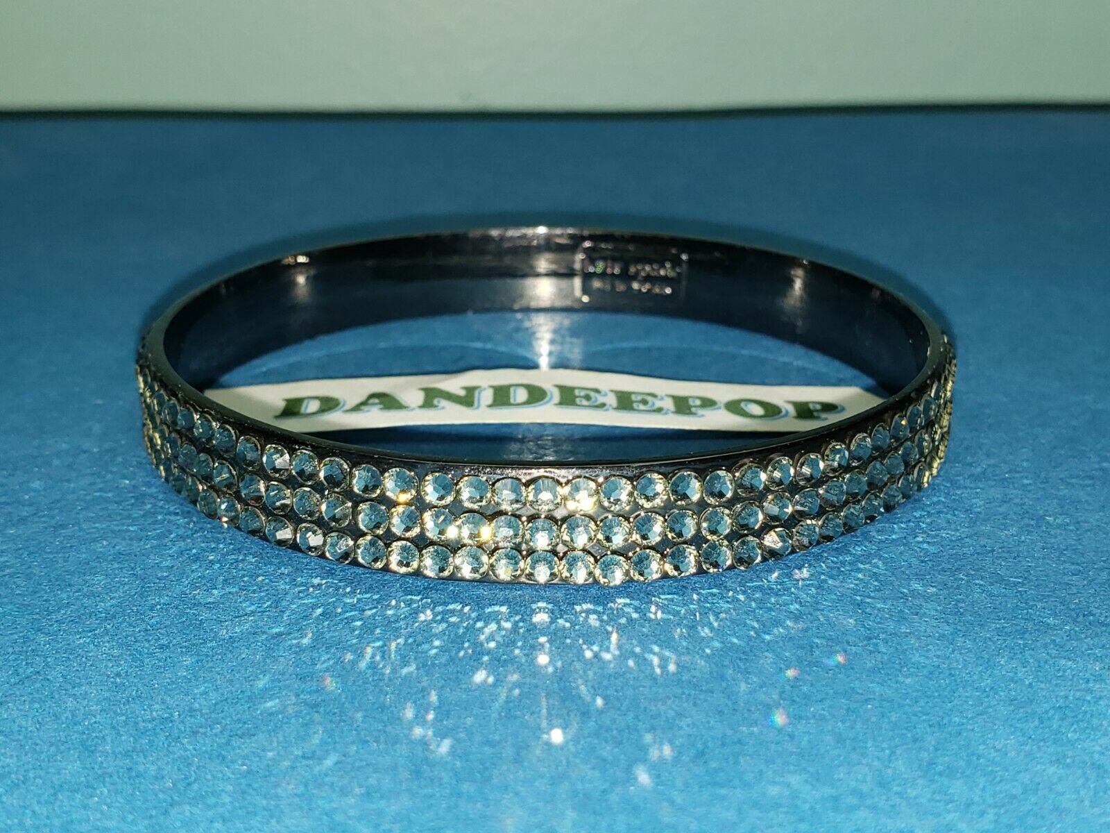 Kate Spade Black And Rhinestone Bangle Bracelet Jewelry Bracelets