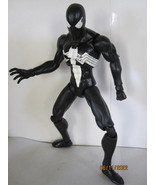 2008 Marvel Legends 7.5&quot; figure: Symbiote Black Suit Spider-man - battle... - $20.00