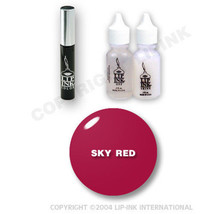 LIP INK Organic  Smearproof Special Edition Lip Kit - Sky Red - $49.90