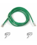 Belkin-cables Belkin Cat5e Patch Cable, Green, 9ft A3L791-09-GRN-S - $7.51