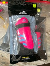 Girls Adidas Ghost Youth Soccer Shin Guards Ankle Socks Junior S 3’3 - 3 10 - $17.46