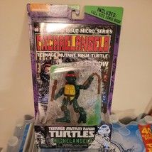 *TMNT Michelangelo Figure with Comic Book NEW  Ninja Turtles Playmates 2014 - $24.78
