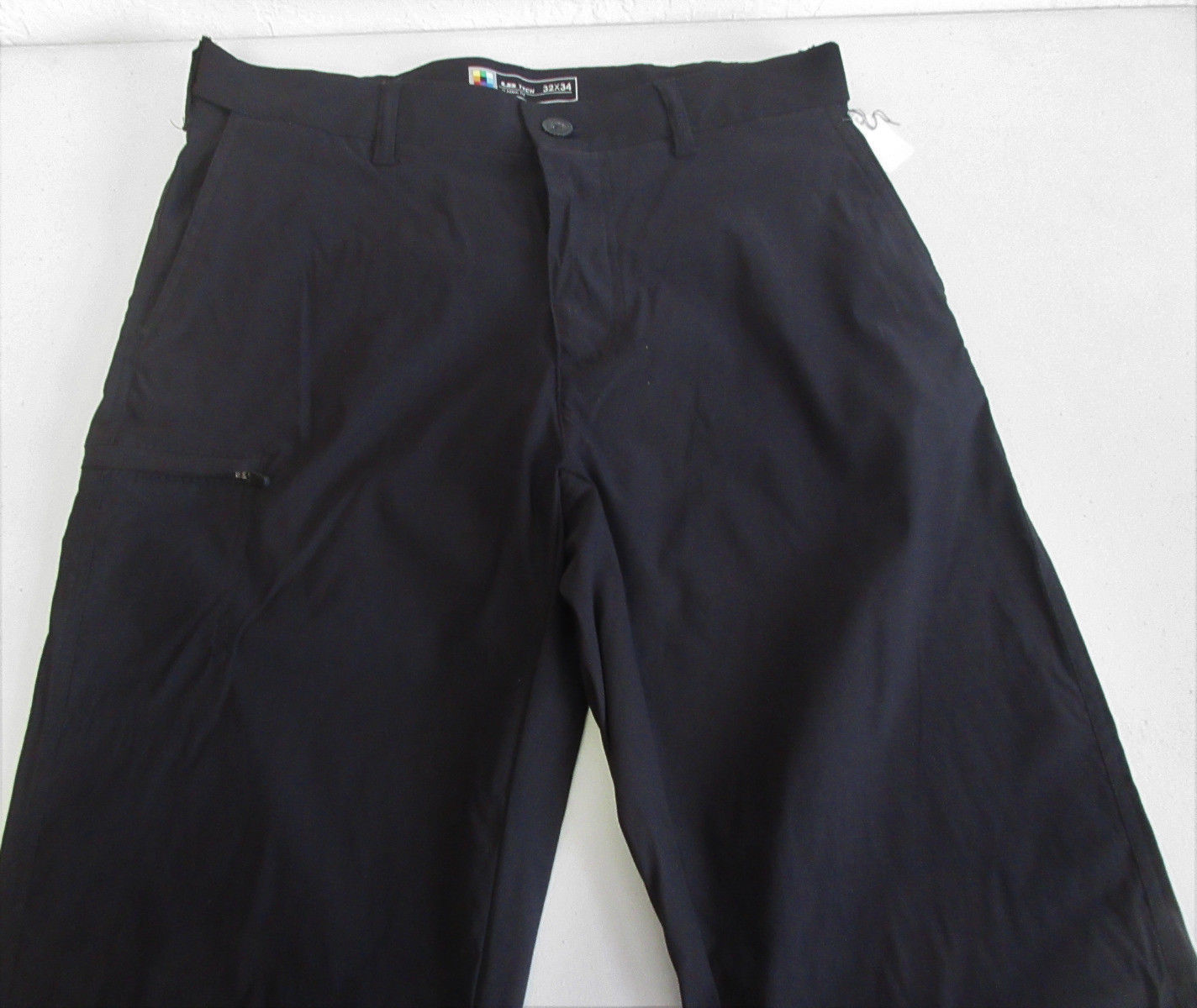 ub tech by unionbay men's classic fit comfort waist chino pants