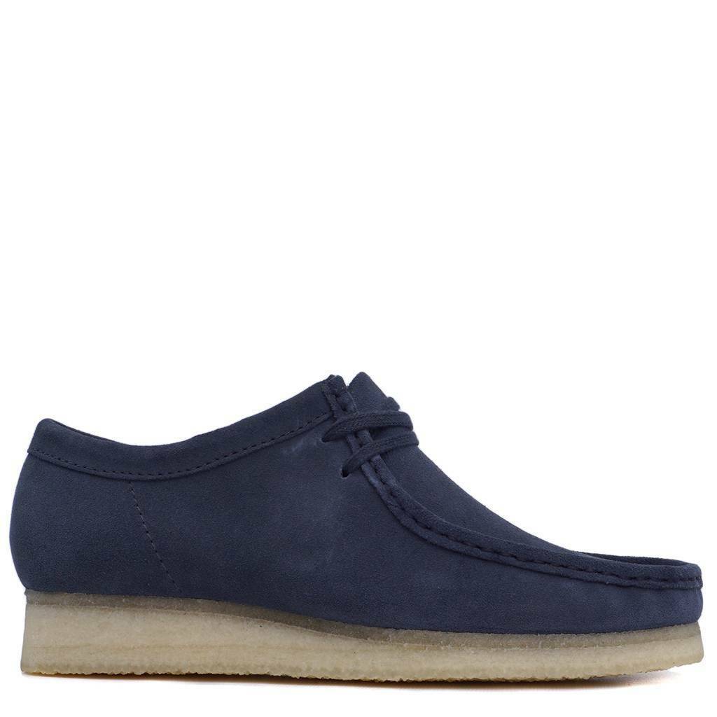 Clarks Originals Wallabee Men's Deep Blue Suede 26140975 - Casual Shoes