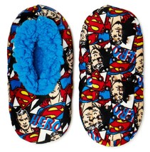 Superman man of steel child soft babba slippers nwt sz. s/m (8-13) or m/l ( - $10.86
