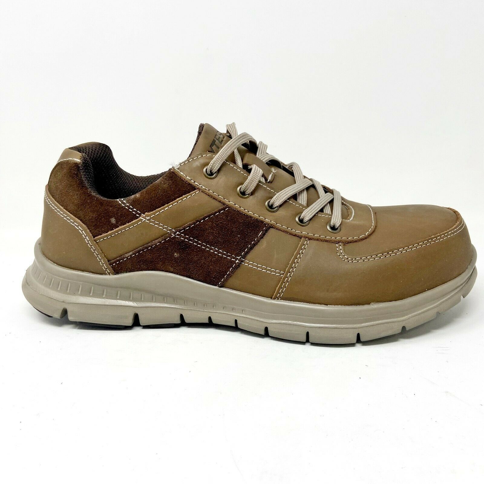 Hytest Oxford Steel Toe EH Brown Mens Work Shoes K10191