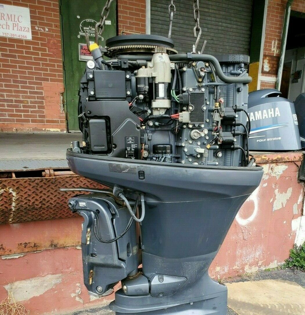 2006 F150hp F150TUR YAMAHA OUTBOARD 4 STROKE 20“ 25“ Shaft Runs Repairs