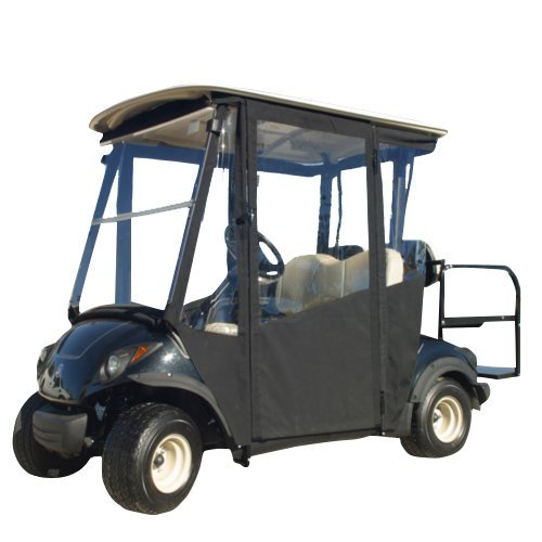 Golf Cart Cover Enclosure Sunbrella. DoorWorks With Hinged Doors ...