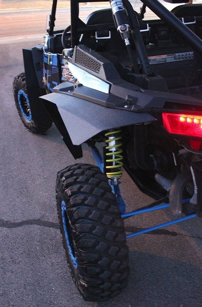 Custom Fender Extensions Mud Flaps Flares for 1417 Polaris RZR 1000 XP UTV Part Other