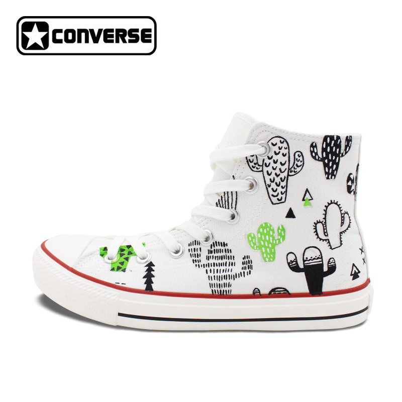 cactus print converse