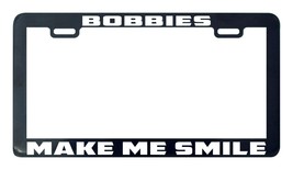 Bobbies make me smile license plate frame tag holder - £5.06 GBP