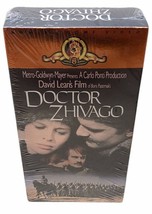 NEW SEALED Doctor Zhivago VHS, 2-Tape Set 1988 Omar Shariff Julie Christie image 1