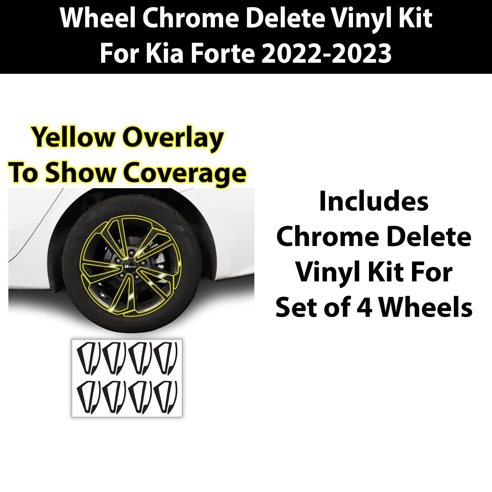 Fits Kia Forte 2022 2023 Wheel Rim Chrome and similar items