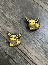 Pokemon Evee Japanese Anime Video Game Charm For Crocs - 2 Pieces - $6.26