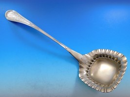 Hindostanee by Gorham Sterling Silver Soup Ladle Brite-Cut Scalloped 13&quot;... - $701.91