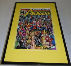 Marvel Infinity Gauntlet #1 Framed 11x17 Cover Display Official Repro Thanos - $49.49